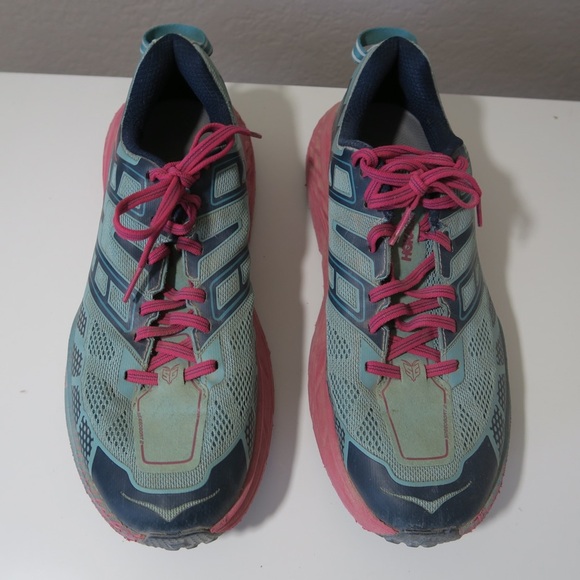 Hoka One One Speedgoat 2 Shoes Trail Running Goretex  Vibram Comfort - Picture 2 of 12